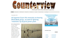 Desktop Screenshot of counterview.net