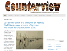 Tablet Screenshot of counterview.net